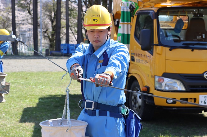 安定供給マインドの第70代の継承者たち。一人前の技術者に向けて使命感高く。 イメージ