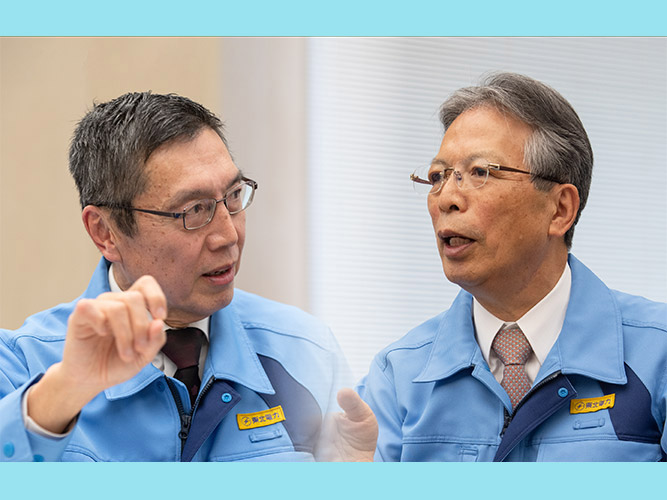 海輪相談役×竹内顧問対談 ー震災当時のトップ同士が語る、次の世代へ伝えたいことー