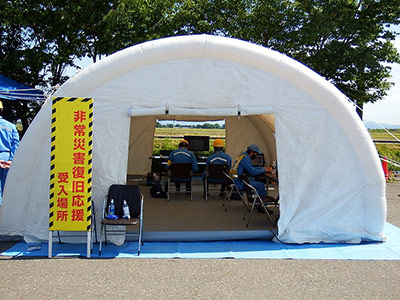 鶴岡市消防本部と連携した初の非常災害訓練を実施！ イメージ