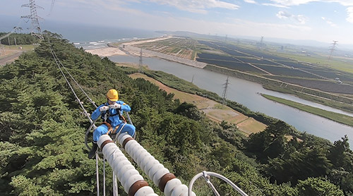 30mの空の上では