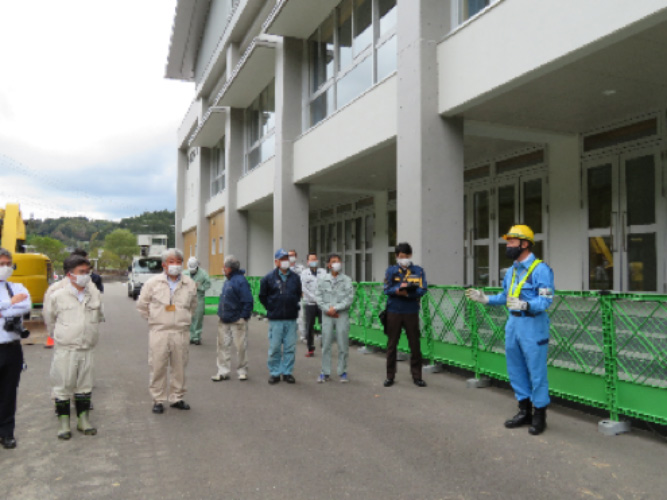 高圧応急用電源車による電力供給訓練を実施1
