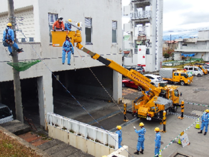 迅速な救助方法の習得に向けて3