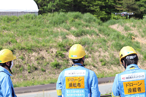集中豪雨による大規模停電を想定 イメージ2