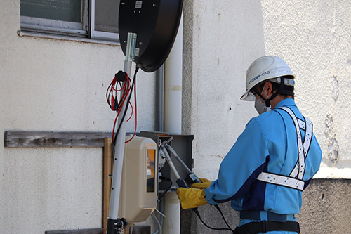 集中豪雨による大規模停電を想定 イメージ3