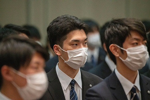 当日の新入社員の皆さんの様子です イメージ5