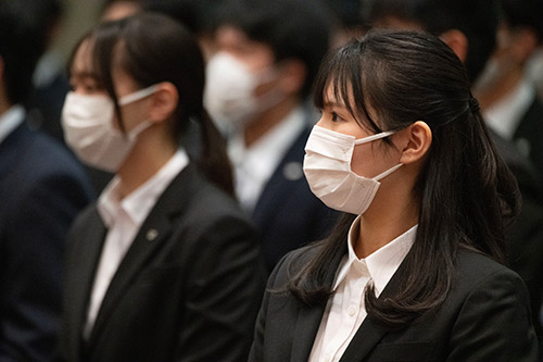 当日の新入社員の皆さんの様子です イメージ6