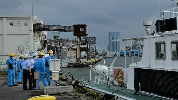 巡視艇「ゆきつばき」「こしかぜ」の留意事項を確認 イメージ7