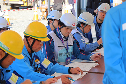 一連の作業を行い、連絡方法や統一仕様の機材や工法を確認・検証 イメージ2