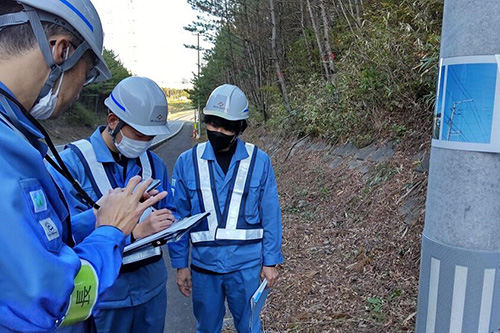 一連の作業を行い、連絡方法や統一仕様の機材や工法を確認・検証 イメージ3