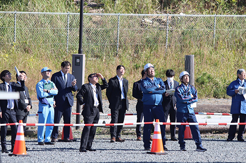 一連の作業を行い、連絡方法や統一仕様の機材や工法を確認・検証 イメージ12