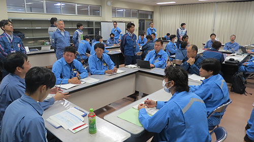 一連の作業を行い、連絡方法や統一仕様の機材や工法を確認・検証 イメージ14