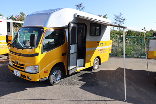 東北電力NW　配電部門の機材展示も行われました イメージ4