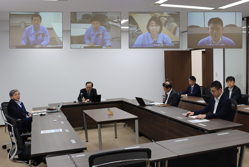 更なる災害対応力の強化へ！東北電力ＮＷ全役員と応援派遣者によるオンラインミーティング イメージ2