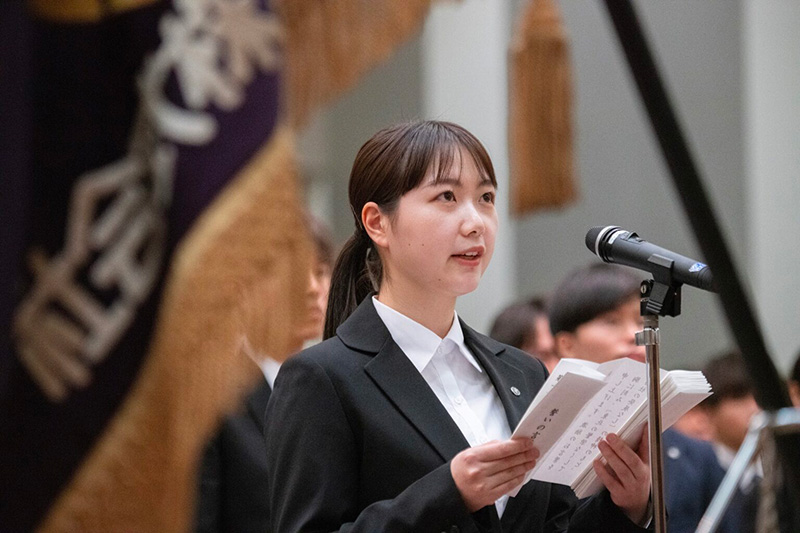 「先輩方が築き上げた信頼」「挑戦と変革」216名の決意 イメージ2