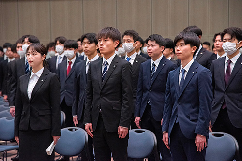 「先輩方が築き上げた信頼」「挑戦と変革」216名の決意 イメージ6