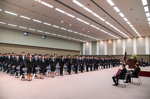 「先輩方が築き上げた信頼」「挑戦と変革」216名の決意 イメージ7