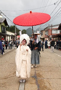 つがわ狐の嫁入り行列